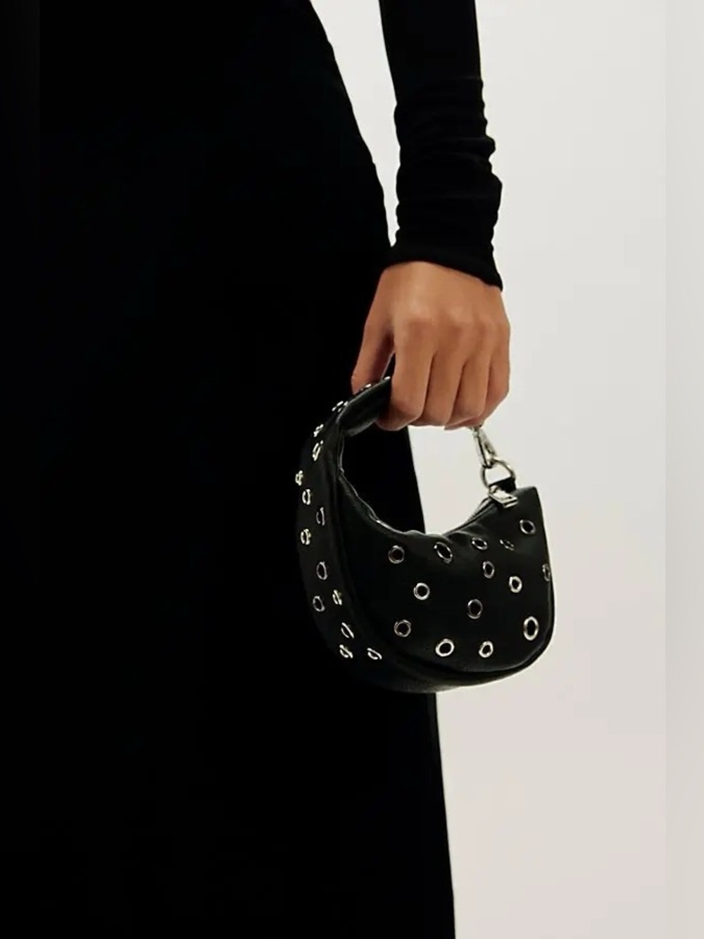 Free People Baby Carryall Bag Charm - Black - Picture 4 of 7